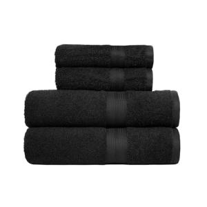 Amazon Basics - paquete de 4 toallas de baño resistentes a…