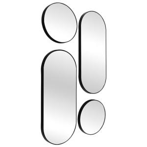 HOME DECO FACTORY - HD0401 Conjunto de 4 Espejos Decorativo…