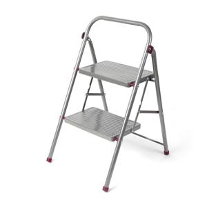 Kleeneze KL068491EU Escalera Plegable con 2 Peldaños, Fácil…