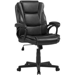 Yaheetech Silla de Oficina Silla Ergonómica Giratoria Silla…