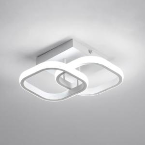 Pheashine Lámpara de Techo LED Moderno, Luz de Techo Cuadra…