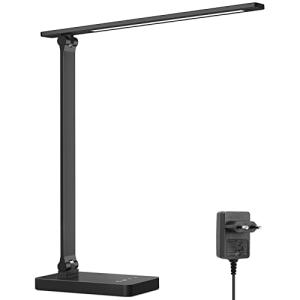 Lepro Lámpara LED Escritorio, Lámpara de Mesa 9,2W, Flexo L…