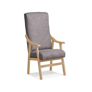 Abuelo a Gusto - Silla Brazos de Madera, Respaldo Recto, Id…