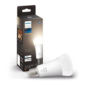 Philips Hue - Bombilla LED Inteligente, A67 E27, Luz Blanca…