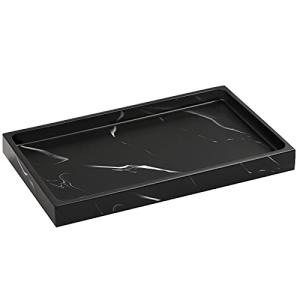 Luxspire Bandeja Rectangular Antideslizante de Resina de Cu…