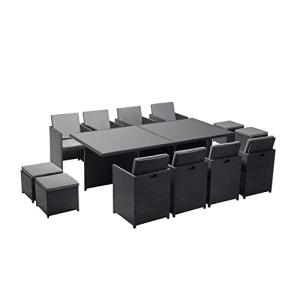 Concepto de fábrica | Salón de jardín empotrable de 12 plaz…
