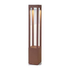 Faro Barcelona 70754 - AGRA 650 Baliza marrón óxido 3000K