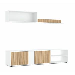 Mobelcenter, Mueble de Salón Ecco, Módulo TV, Módulo Superi…