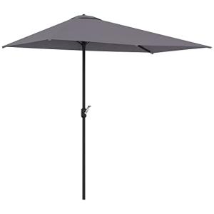 Outsunny Sombrilla Rectangular 230x130x245 cm Parasol para…