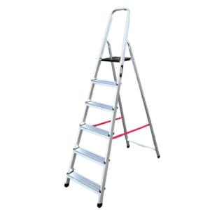 BTF - Escalera Plegable Aluminio 6 Peldaños Premium | Posic…
