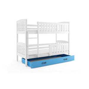 Interbeds Cama litera Infantil Jacob, 200x90, Color Blanco,…