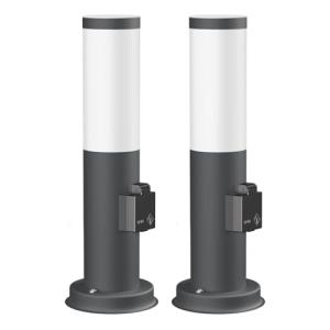 ledscom.de 2 x PORU luz de camino/luz de bolardo para exter…