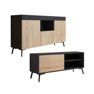 MB Muebles Bonitos, Conjunto de Mueble de Salón Kai con Apa…