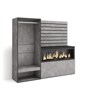 Skraut Home | Aparador | con Almacenamiento | 167x145x35 cm…