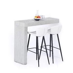 MOBILI FIVER, Península Evolution 120x40, Cemento Gris, Mes…