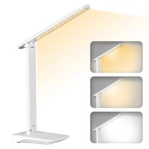 Diboniur Lampara Escritorio LED, Flexo Escritorio con 2400m…