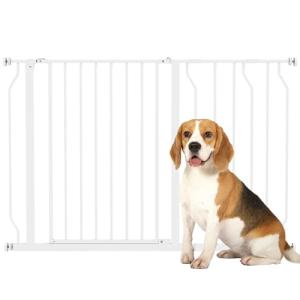 PawHut Barrera de Seguridad de Perros Extensible para Escal…
