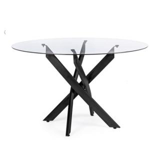 HABITMOBEL Mesa de Salon Comedor Redonda Model Verona Acaba…