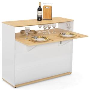 IDMarket VITO - Mueble de bar extensible en mesa de comedor…