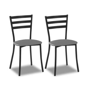 ASTIMESA Silla de Comedor, Grafito, 39 cm x 46 cm x 84 cm