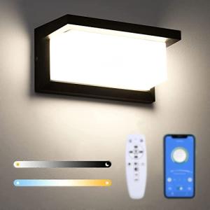 Lightess Apliques de Pared LED Exterior, Lámpara de Pared R…