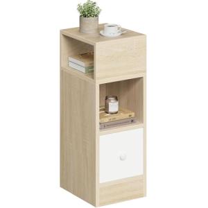 EUGAD Mesita de Noche, con 2 Compartimentos y 1 Cajón, 25x3…