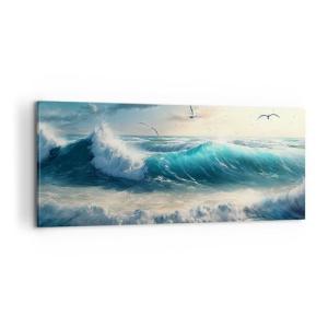 ARTTOR Lienzos decorativos 100x40cm Cuadro Sobre Lienzo Mod…