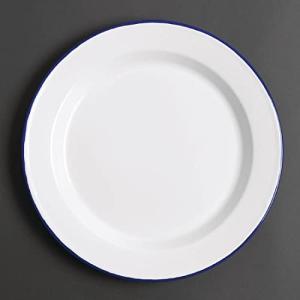 Olympia 6 x esmalte placa de cena 245 mm servicio comedor c…