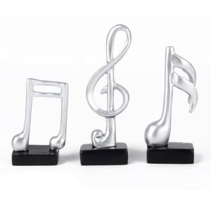 Yunjuhop 3pcs Musical Decor Gifts Escultura Moderna,Figuras…