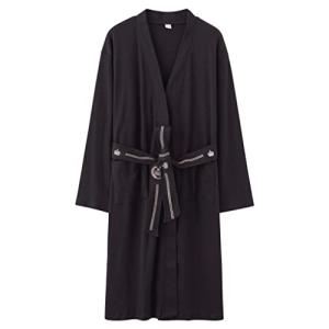 MQPALZKD Kimono Nightgown Hombres algodón Albornoces Pijama…