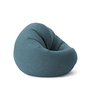 Lumaland Puff Pera Redondo Grande 120 x 80 x 75 cm | con Re…