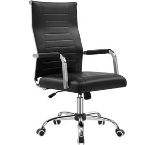 Yaheetech Silla de Oficina Silla con Respaldo Alto Silla pa…