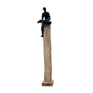 BY SIGRIS Origen Home Decor Figura Hombre Sentado Varios |…