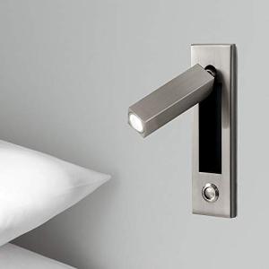 Aplique de pared LED, lámpara de pared, foco de cabecera de…