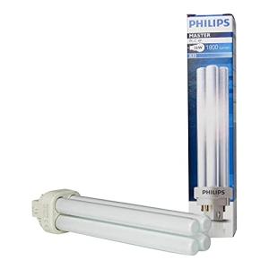 Philips PL-C - Lámpara fluorescente compacta, 26 W, 830, 4P