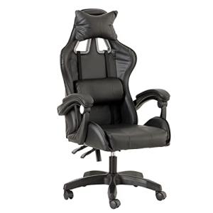 Baroni Home - Silla De Gaming Color Negro, Silla Ergonómica…