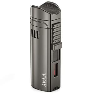 VVAY Jet Flame Mechero de Gas Recargable con 3 Llamas Tipo…