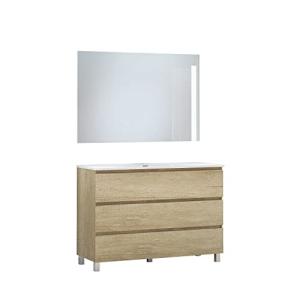 Baikal Conjunto de Mueble de Baño Neo con Espejo Luna Lisa,…