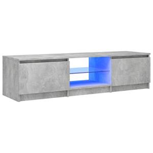 vidaXL Mueble para TV con Luces LED Soporte Mobiliario Apar…