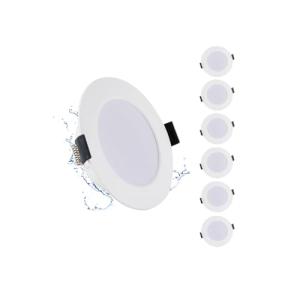 Grebeam 6 Unidades Ojos de Buey LED 5W Para Techo, 450LM IP…