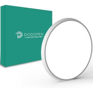 DODOPEN Plafon Led Techo 24W, Lamparas de Techo Salon, 5000…