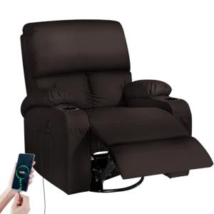 Silla mecedora con función de relajación, sillón de masaje…
