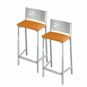 ASTIMESA TAACBL Dos Taburetes Altos de Cocina Asiento 60 cm…
