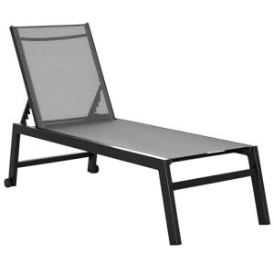 Outsunny Tumbona de Jardín de Aluminio Tumbona Exterior con…