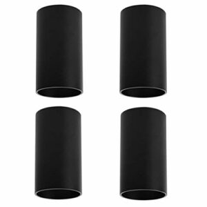 Klighten 4 Pcs Foco de Techo Negro GU10, Focos superficie d…