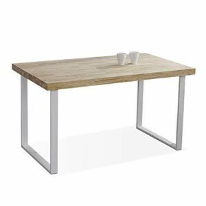Adec Group duehome | Natural, Mesa Fija de Comedor, Mesa Sa…