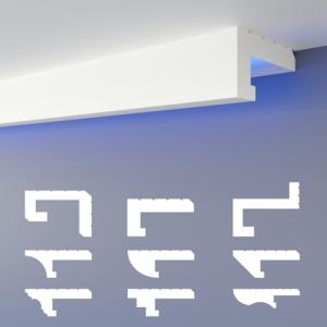 HEXIMO LED Perfil de sombra Molduras de estuco, iluminación…