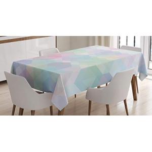 ABAKUHAUS Pastel Mantel, Hexagonal Suave, Apto para Interio…