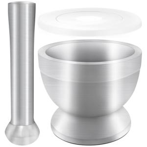 Xpieoyrm Acero Inoxidable Mortero Cocina Juegos de Mortero…