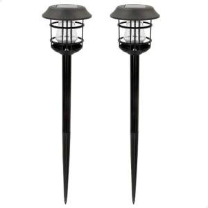 AKTIVE 61557, Pack de 2 Balizas exterior solares, Luz conti…